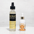 2 In 1 Keratin Hair Serum Bnb Organic Rice Extract Face Serum Deal 120Ml
