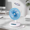 JR-2022 Multifunction Rechargeable LED Desk Fan