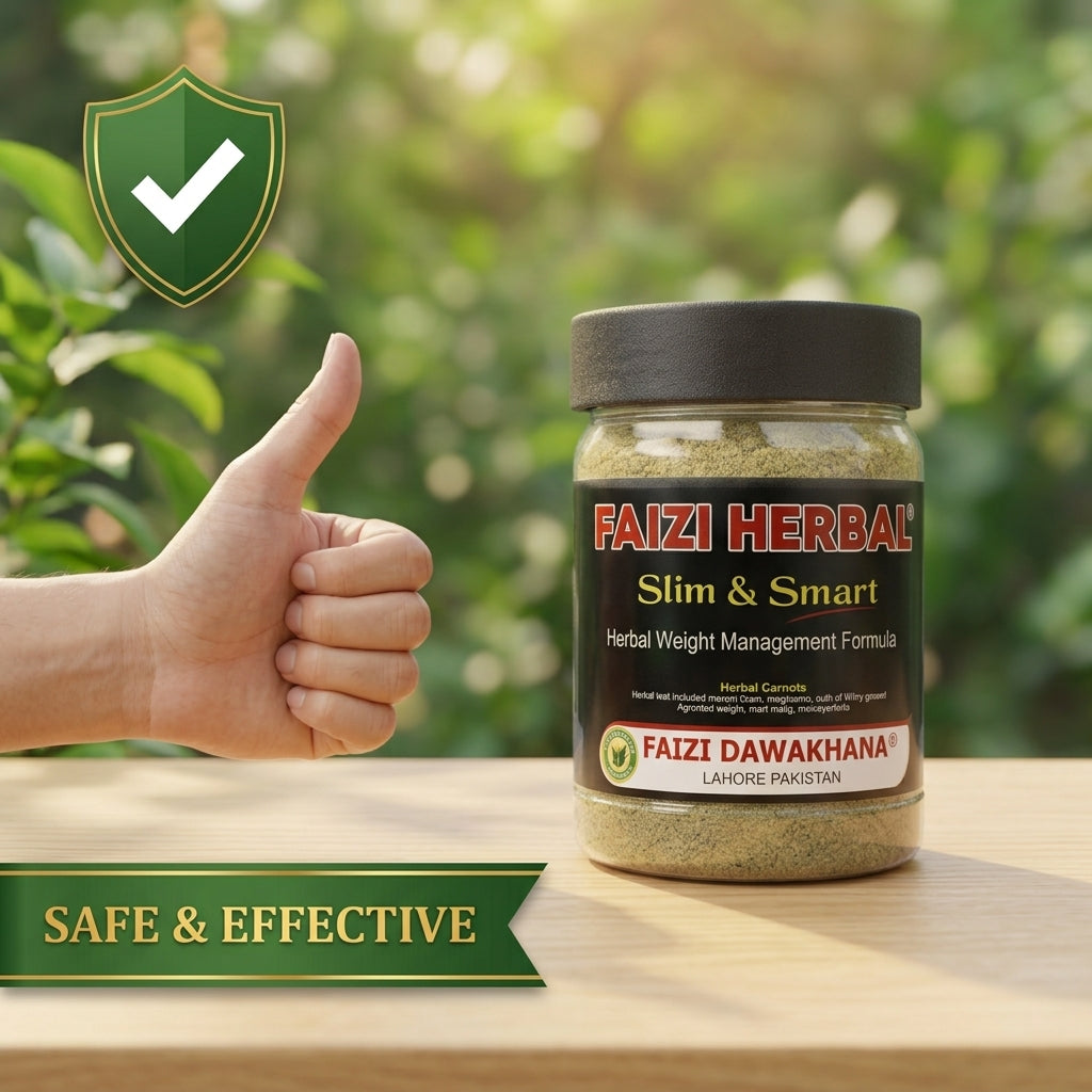 Faizi Herbal Slim And Smart Powder Convenient Herbal Formula Wellness Support Balanced Lifestyle Mindful Weight Management Daily Health Routine