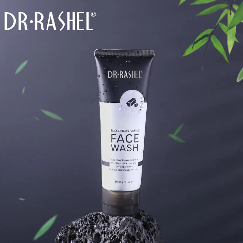 Dr Rashel Black Charcoal Purifying Face Wash 100G