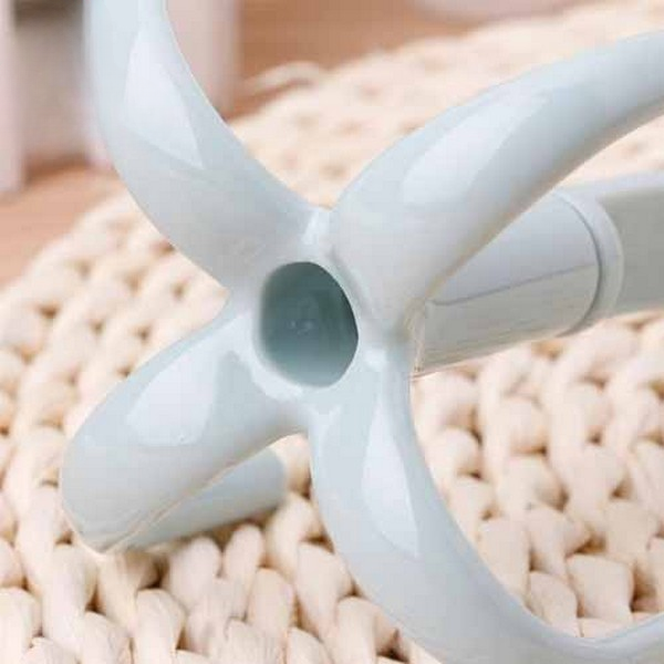 1Pcs Rotatable Hook Wardrobe Bag Rack Organizer Holder For Closet Scarf Belt Shoes Hanging Storage Hooksrandom Color
