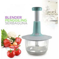 Multifunctional Manual Pushing Chopper With Beater Amp Grater Shredder Slicer Plate High Qualityrandom Color