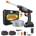 Automatic Cordless Car Wash Spray Gun | 48V High Pressure Lithium Battery | Wireless Foam Jet Washer (Single & Double Battery) - Double Battery