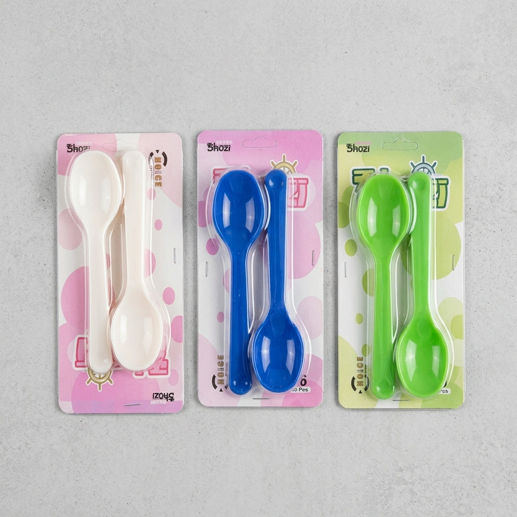 6 Pcs Kitchen Spoon Set - Kitchen Accessory Designed For Food Preparation And Daily Cooking Routine (Random Color)