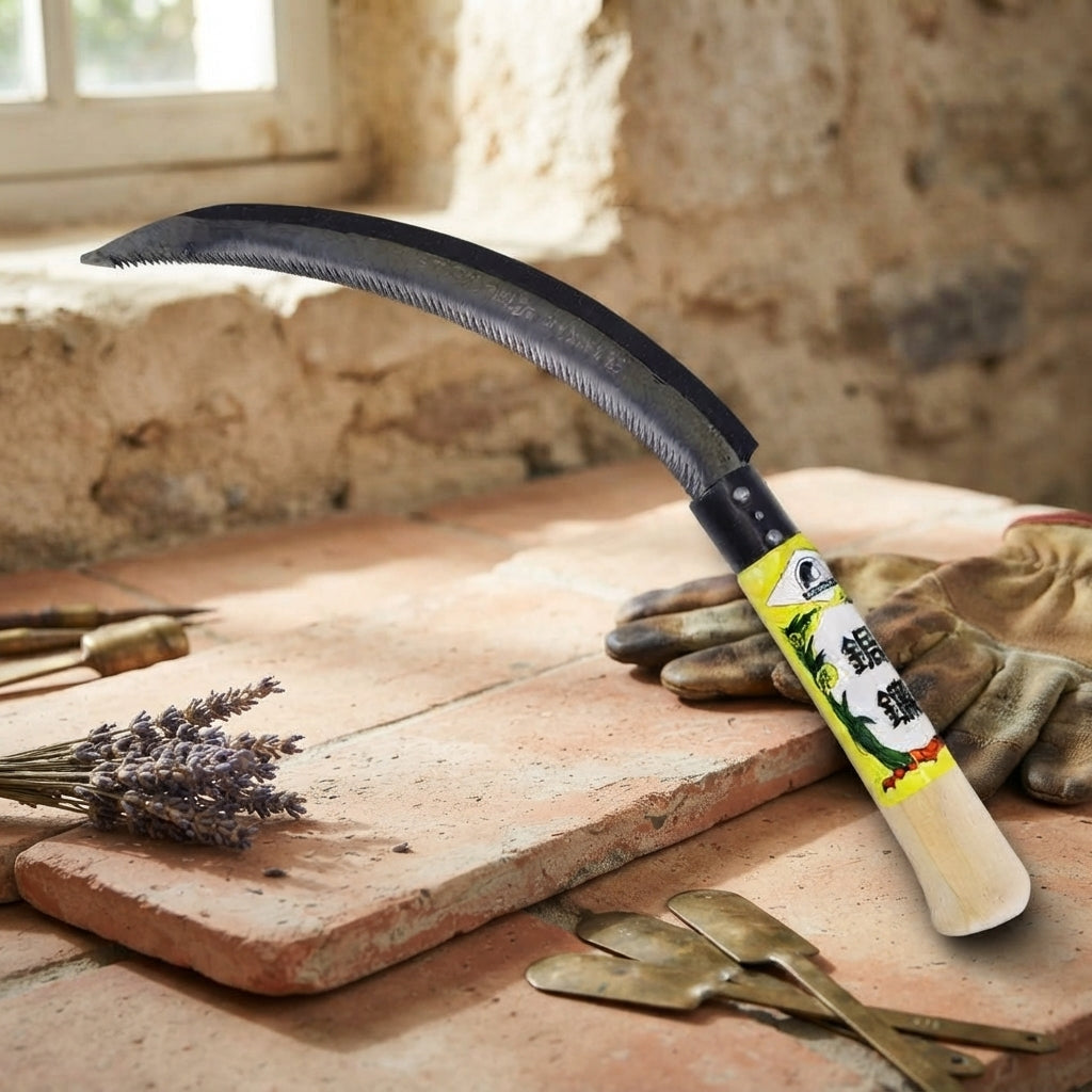 Japanese Serrated Grass Sickle - Tool Product Designed For Cutting And Daily Gardening Routine