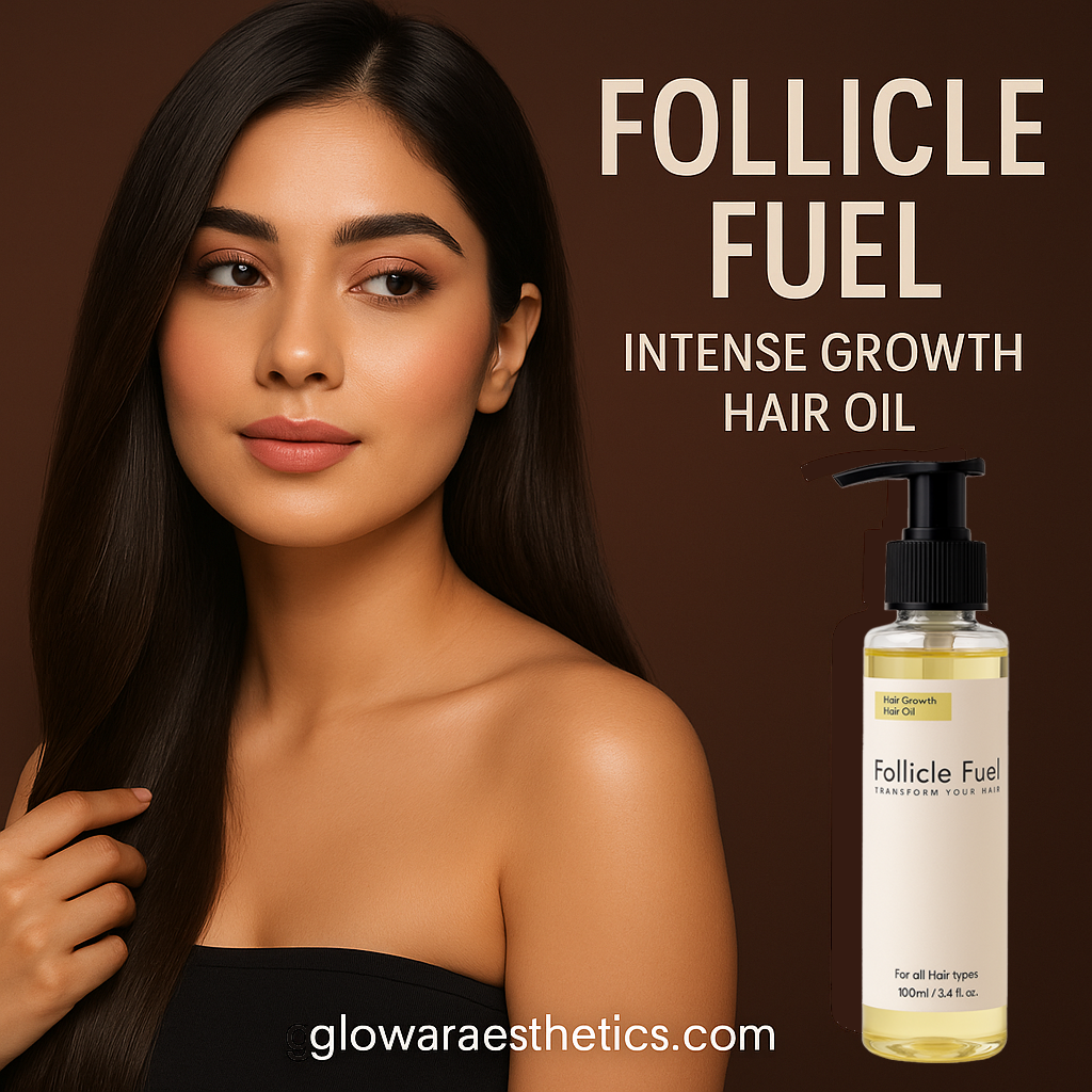 Follicle Fuel Intense Growth Hair Oil – Strengthens Roots, Reduces Hair Fall & Promotes Fast, Healthy Hair Growth for Men & Women 100ml