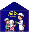 Eidi Envelope Pack of 8 – Premium Festive Cash Gift Envelopes for Eid