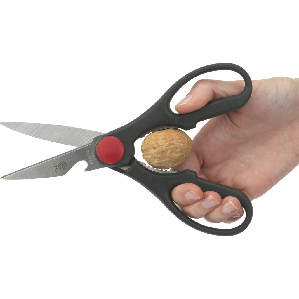Multifunctional Kitchen Scissors – Durable Stainless Steel,  for Cutting, Chopping & Everyday Use.(Random Colour)