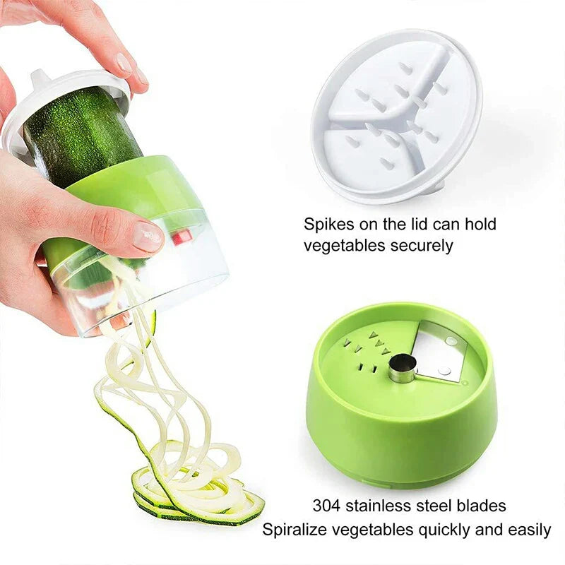 4In1 Vegetable Spiral Cutter