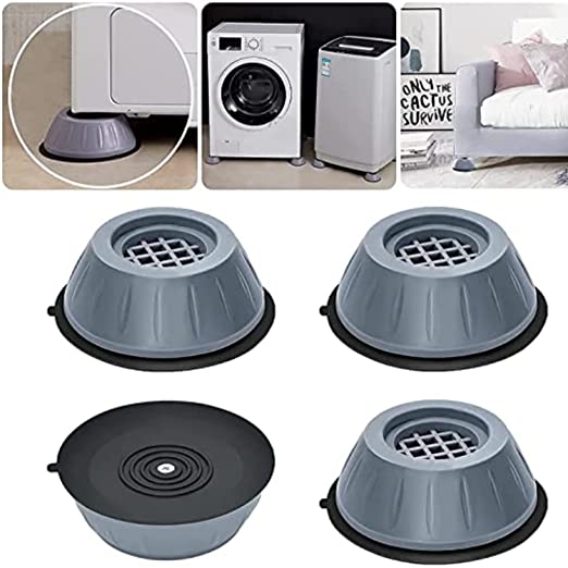 Pack Of 4 Washing Machine Feet Round Pads 9