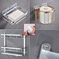 Pack Of 4 Strong Adhesive Seamless Wall Hook Nail Screw Rod Seamless Screw Sticker