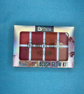 Beauty Color Blush Glow Kit 8 Vibrant Colours Palette