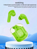 Air31 Earbuds Wireless Crystal Transparent Body With Silicone Pouch Random Color 1712194