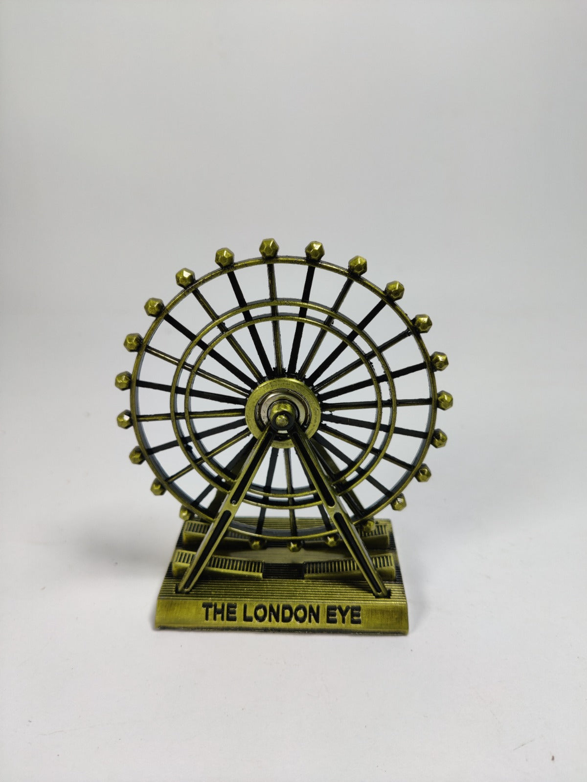 Creative Metallic London Eye Wheel Ornament Rotating Wheel