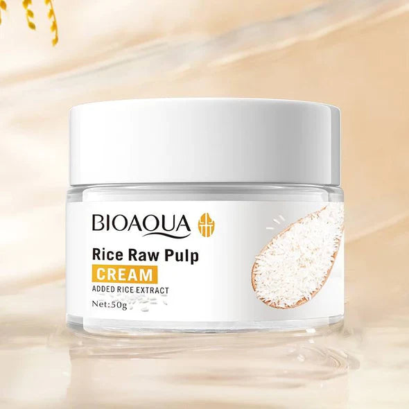 Bioaqua Rice Raw Pulp Facial Cream Moisturizing Face Cream 50G