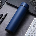Temperature Display Vacuum Insulated Water Bottle Thermo Flask Made Of Premium Stainless Steel Coffee Cup 500 Ml Random Color
