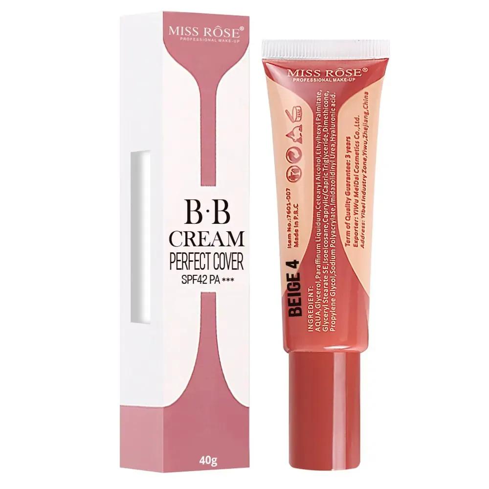 Miss Rose BB Cream Perfect Cover – High Coverage, Flawless Finish & Long-Lasting Foundation