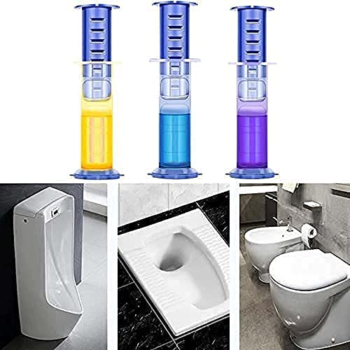 Toilet Cleaning Stamp Gel Toilet Injection Gel Flower Bathroom Cleaner Toilet Gel Random Color 2