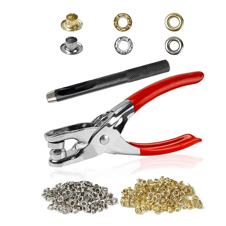 Metal Hand Press Tich Button Machine With 25 Button