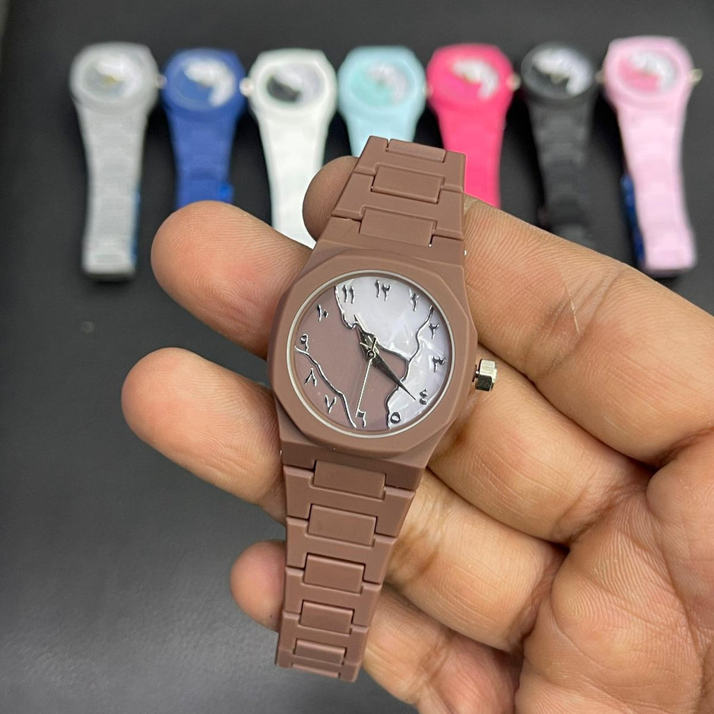Women's Mini Aura Watch Providing Elegant Design Comfortable Use Stylish Appearance And Everyday Wear - White