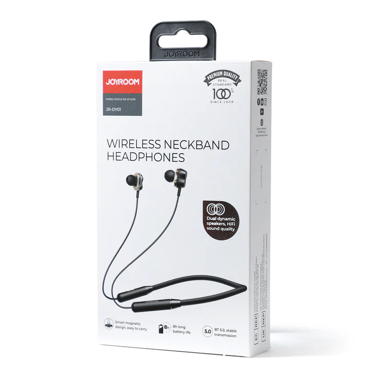 Jr Dy01 Joyroom Magnetic Neck Sports Bluetooth Headphones Random Colors