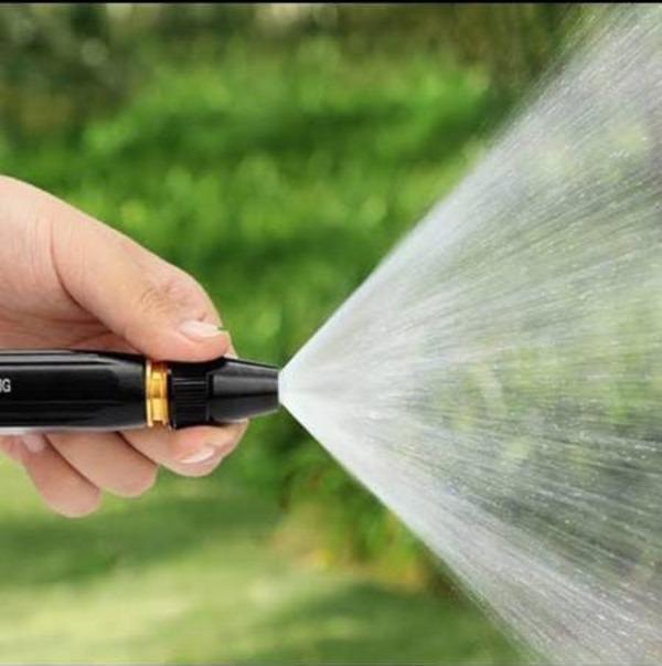Stainless Steel High Pressure Water Spray Nozzle Durable Black Washer Nozzle
