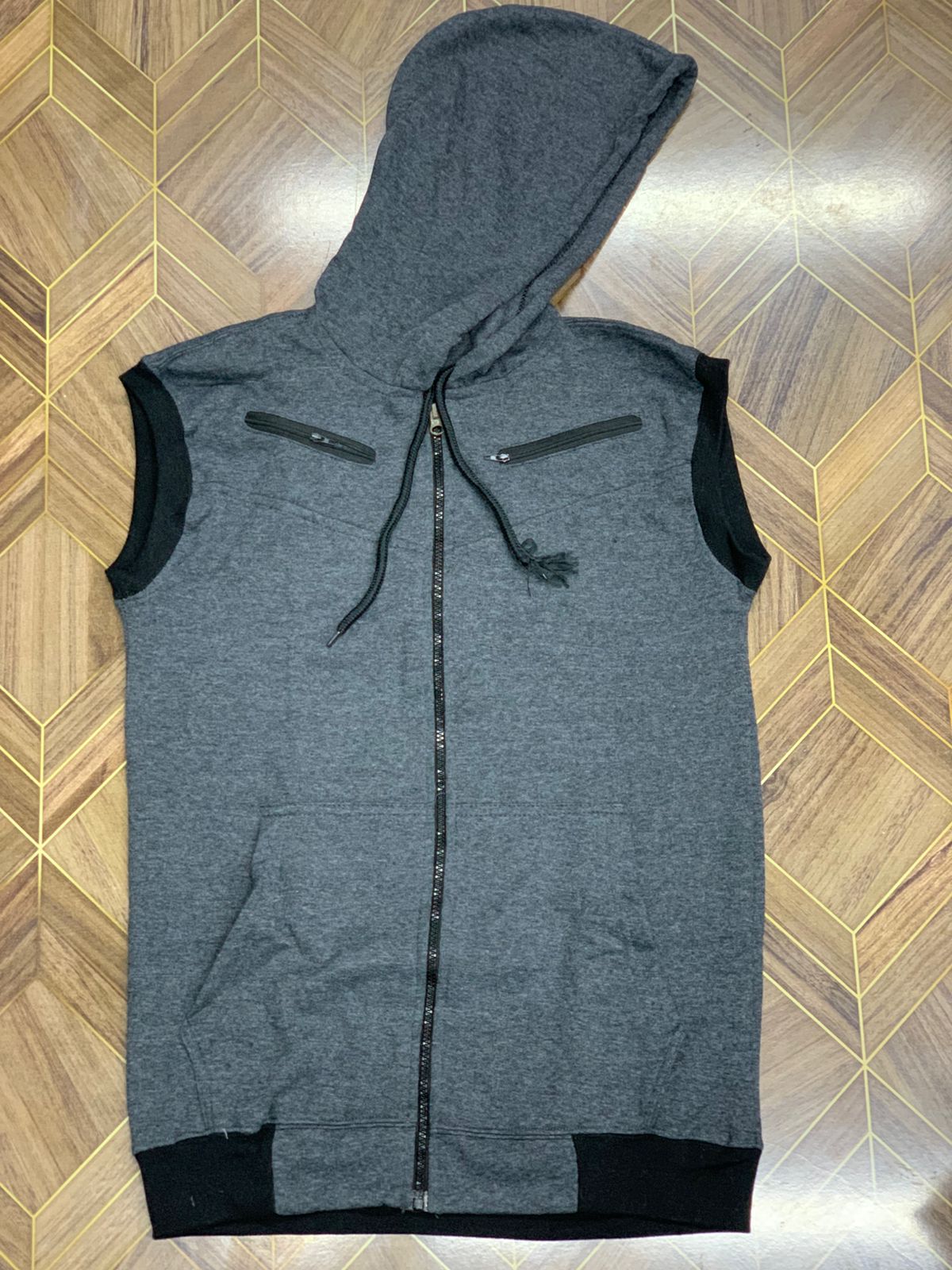 Men’s Casual Zip-Up Jaqueta Hoodie - Medium
