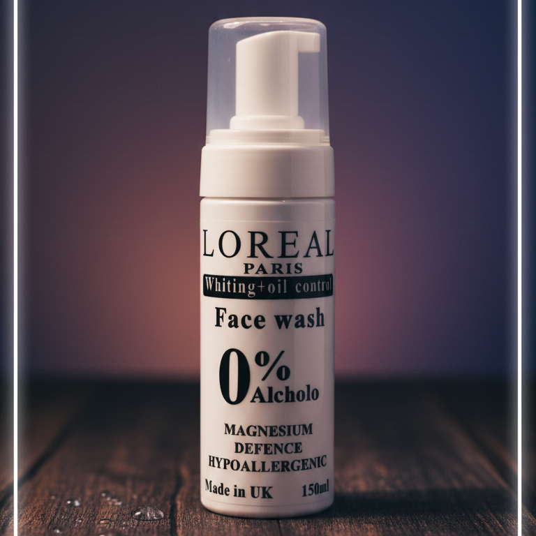 L'Oréal Paris Magnesium Defence Hypoallergenic Face Wash (150ml)