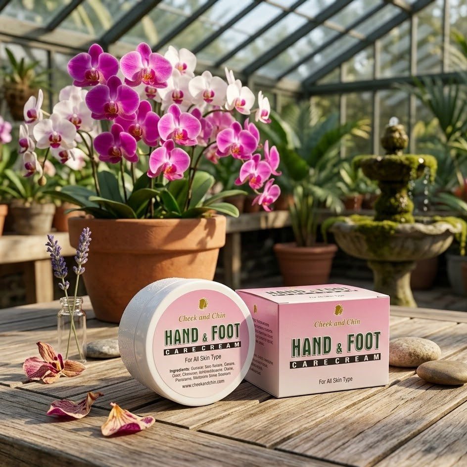 Cheek & Chin Hand & Foot Care Cream | 200g | Nourishing Formula | Effective Moisturizing & Everyday Skin Care