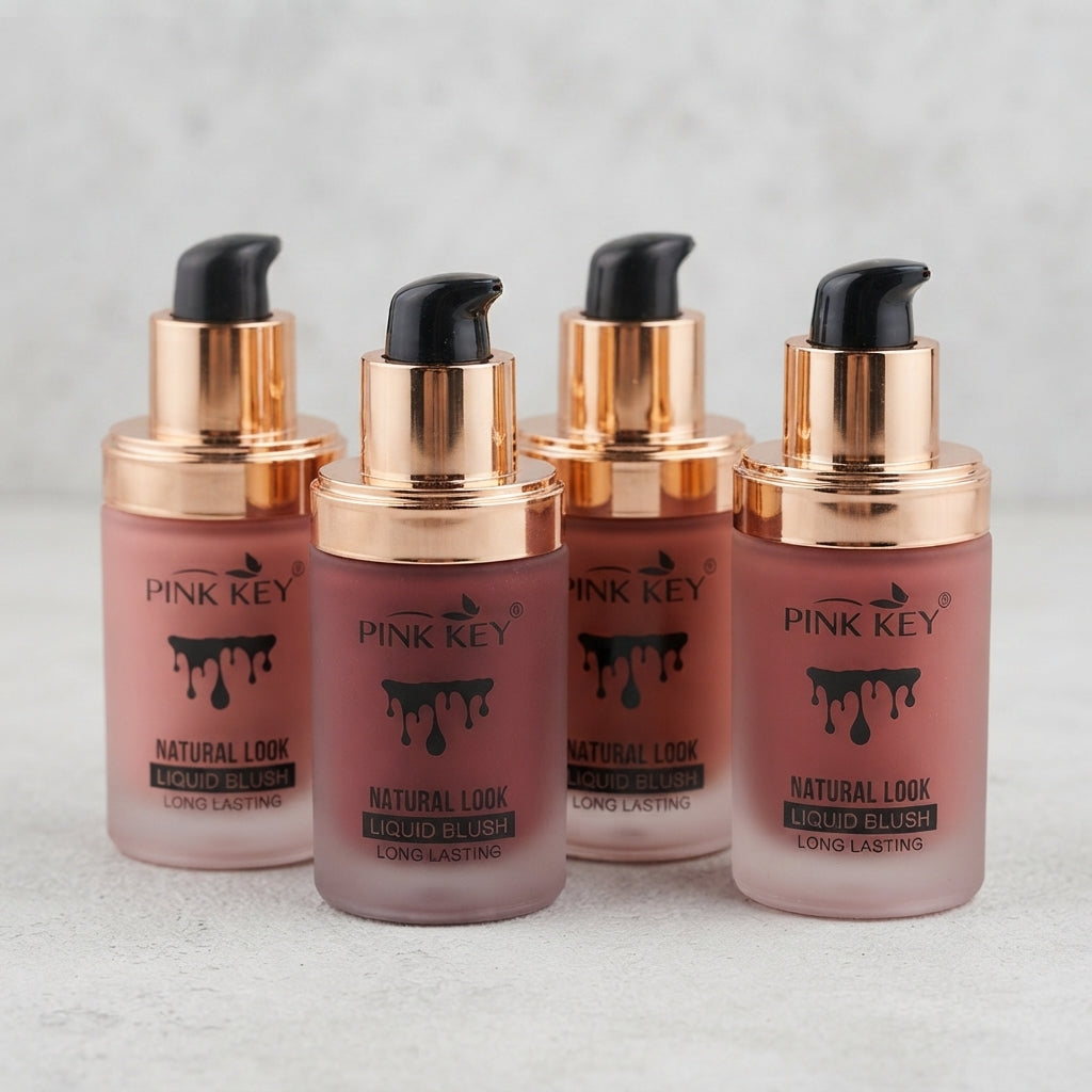 Pink Key Long Lasting Natural Look Liquid Blush - Beauty Accessory Designed For Cheek Enhancement And Daily Makeup Routine - 40ML - 1