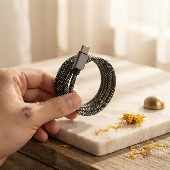 Original Magnetic Cable For iPhone Type C To Lightning Super Fast Charging Premium Quality 100 Percent Original Magnetic Design