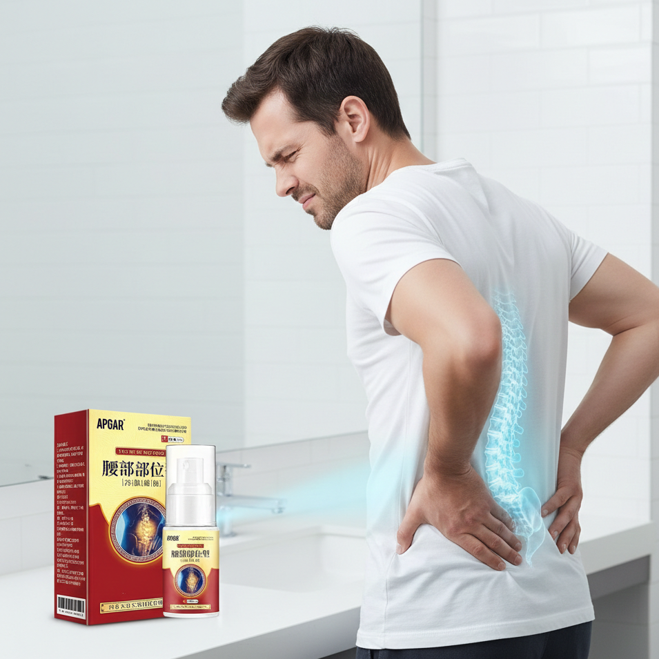 APGAR Cooling Pain Relief Gel for Back, Neck & Shoulder – Fast Acting Herbal Therapy Foam (30ml)
