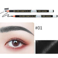12 Pcs Waterproof Sweat Proof Eyebrow Pencil Non Smudge Long Lasting Random Color