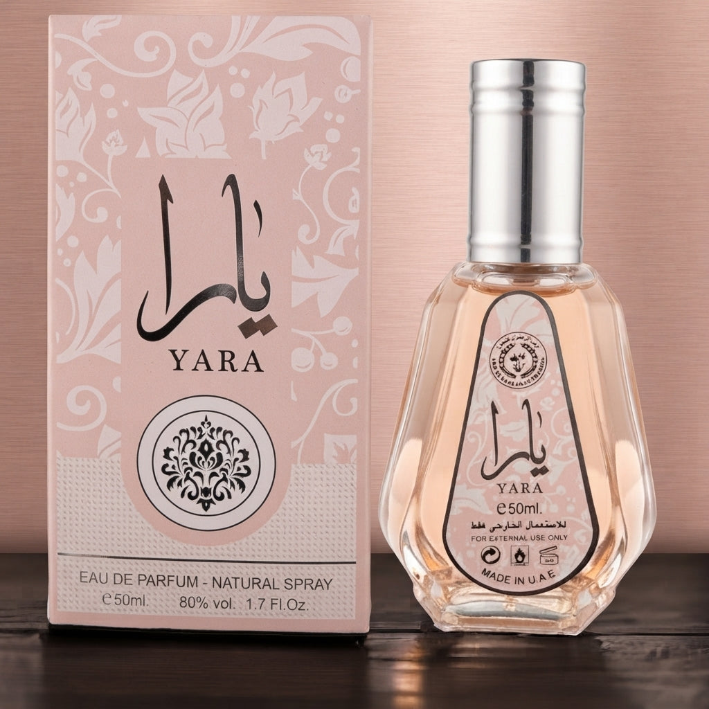Yara Eau De Parfum By Lattafa - Signature Fragrance Accessory Designed For Scent Enhancement And Daily Grooming Routine - 50ML