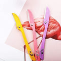 Pack Of 3 Feather Flamingo Facial Razor For Face