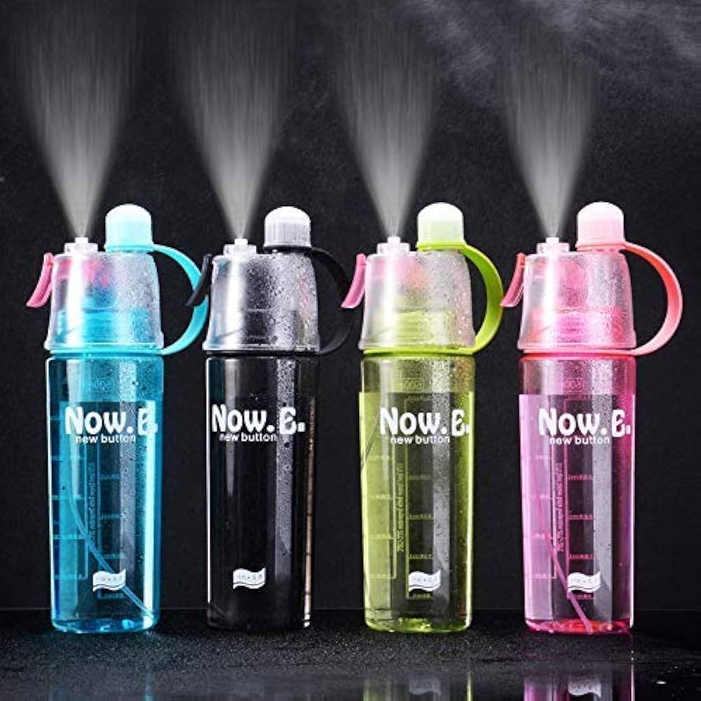 Spray Water Plastic Bottle Hydramist Pro Ultra Fine Mist Spray For Skincare Cleaning Or Gardening Glowspritz Gentle Hydration With A Stylish Touch For Everyday Refreshment 500Ml With Box Random Color