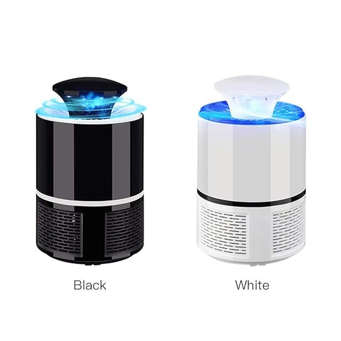 Mosquito Trap With Killer Lamp Eco Friendly Chemical Free Usb Connected Uv Led Light Fly Bug Di Speller With Suction Fan Repellent Lamp Random Color 2044178