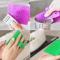 Multifunctional Soft Silicone Brush Multipurpose Vegetable Peeler Home Cleaning Brush Fruit And Vegetable Cleaning Brush Pack Of 2 Random Color