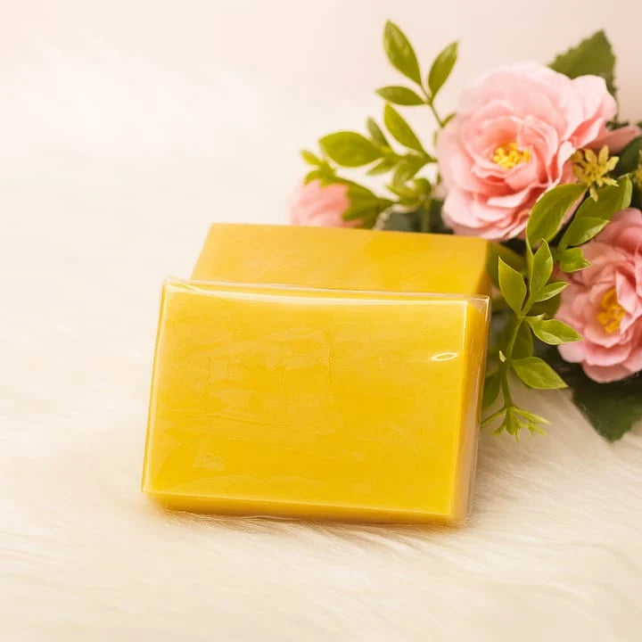 Ubtan Glow Brightening Soap – Handmade Organic Turmeric & Sandalwood Soap for Radiant Skin