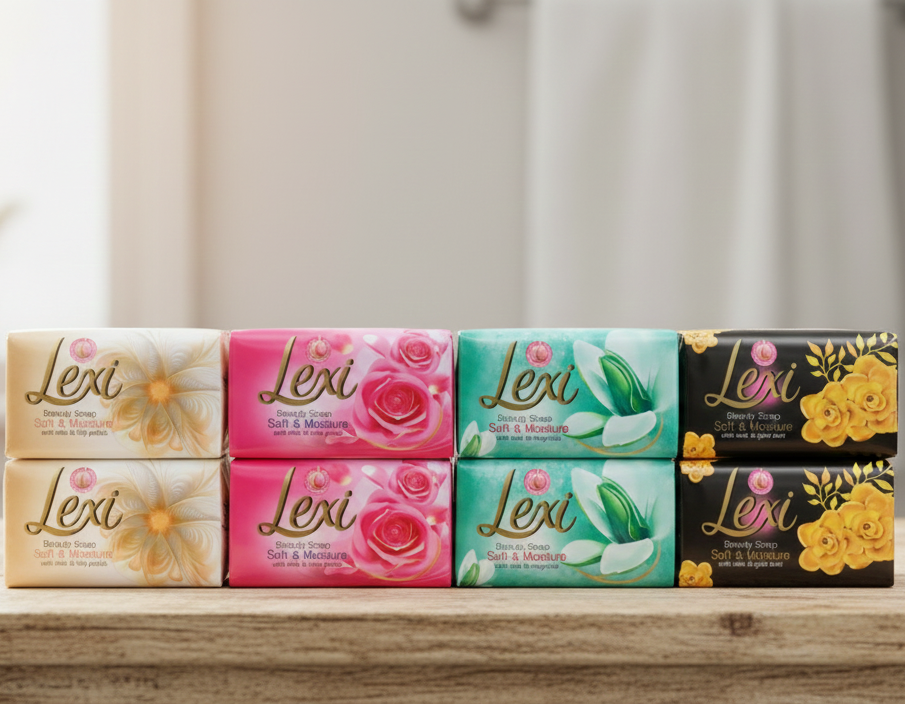 Lexi Beauty Soap Providing Gentle Care With Soft Texture Refreshing Cleanse Everyday Skin Care - 125g