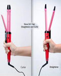 2 In 1 Nova Hair Straightener And Curler Hair Straightener Curler Versatile Styling Tool For Straightening And Curling Hair