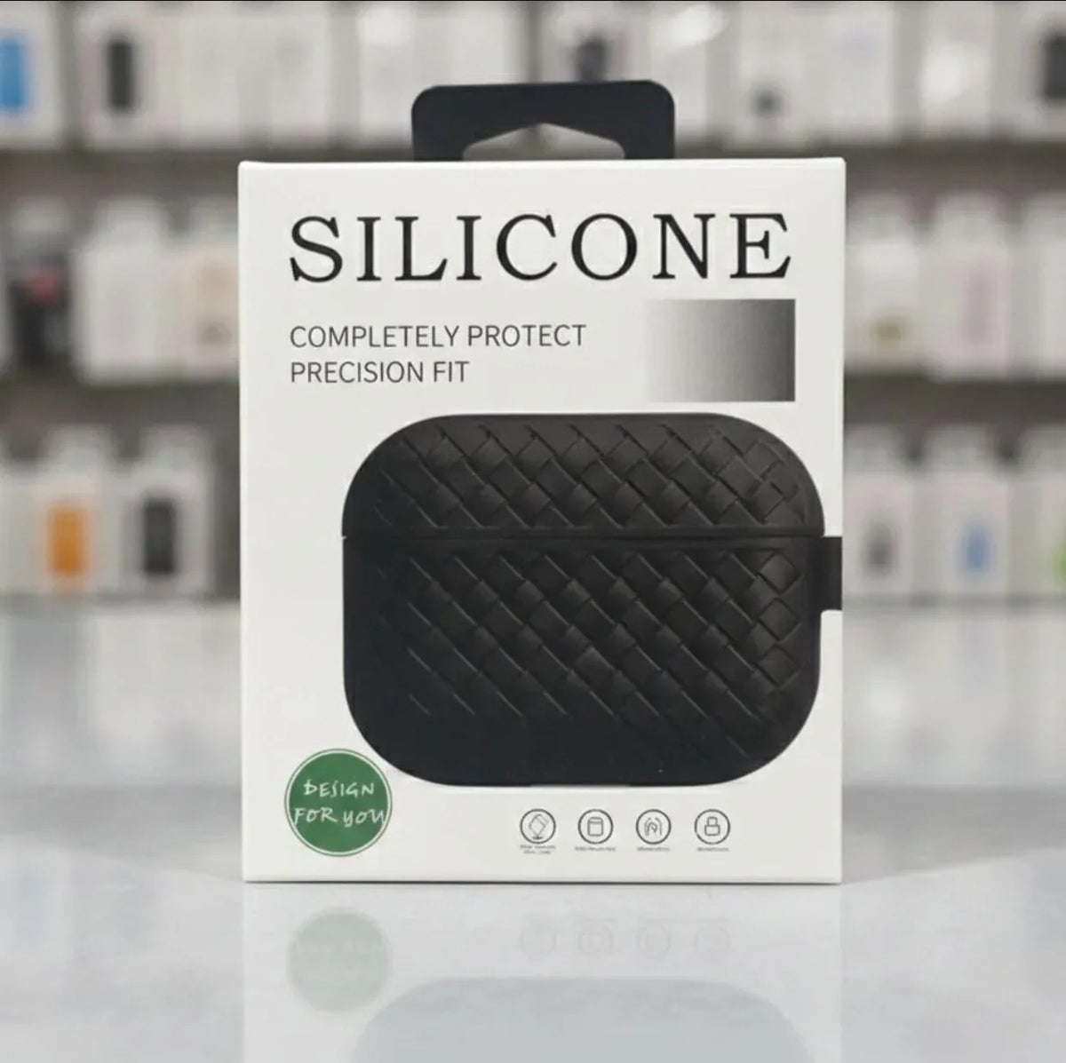 Silicone Protective Case For AirPods Pro 2 Durable Precision Fit Scratch Resistant Shock Absorbing Practical Choice For Daily Use | Random Color