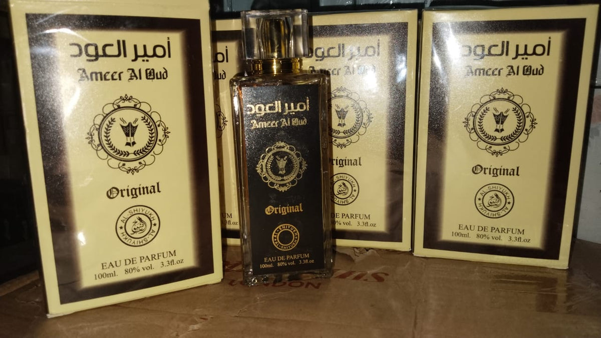 Ameer Al Oud Original Eau De Toilette – Intense Oud Unisex Spray 100ml, Long-Lasting Premium Fragrance