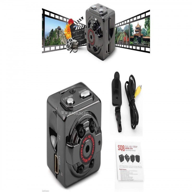 Hidden Mini Camera Sq8 Night Vision Sq8 Mini Spy Camera 1080P Mini Dv Smallest Wireless
