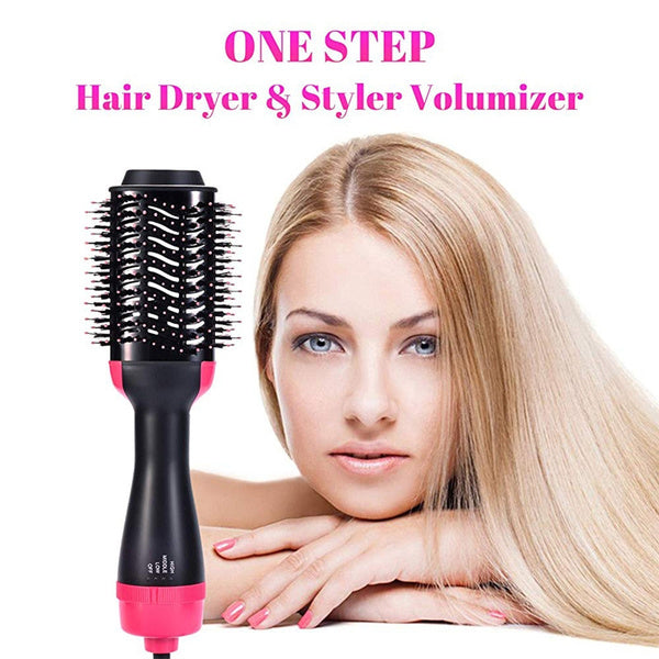 One Step 2 In 1 Hair Dryer Amp Brush Dryer Styler Brush For Fast Drying Straightening Curling