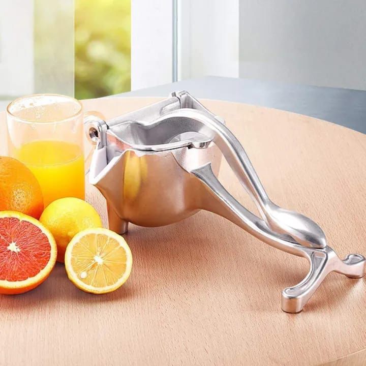 Stainless Steel Lemon Orange Clip Handheld Fruit Juicer | Durable Manual Portable Juicer | Kitchen & Baby Fruit Squeezer