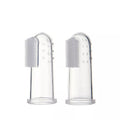 Baby Finger Toothbrush Silicon Toothbrushbox Children Teeth Clear Soft Silicone Infant Tooth Brush Rubber Cleaning Baby Brush 2