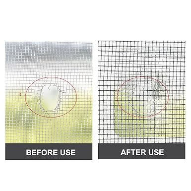 Pack Of 10 Multifunctional Sticker Drainer Net For Bathroom Kitchen Etc Window Screen Repair Patches For Door Window