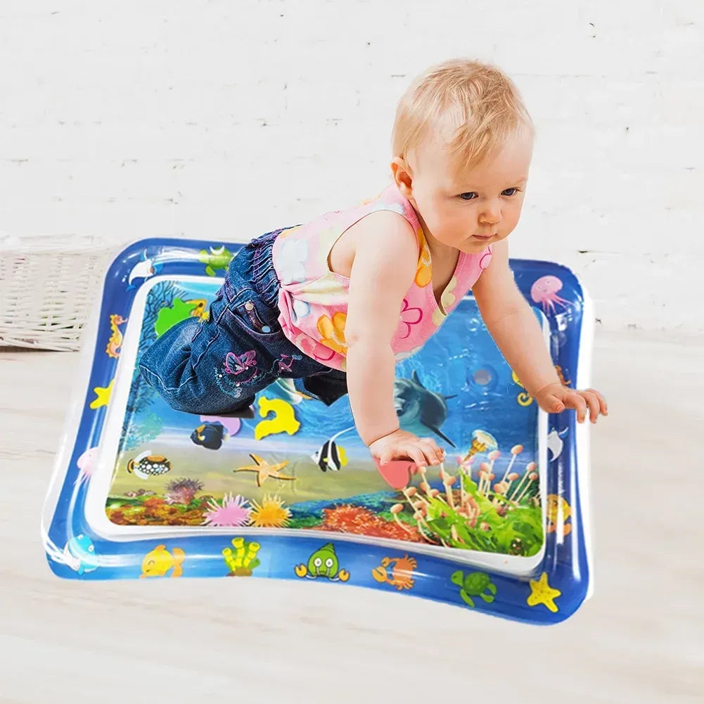 Inflatable Water Play Mat – Premium Baby Toy For Infants & Toddlers, Muscle Strengthening & Sensory Development