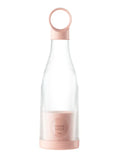 Electric Juicer Bottle Blend Fruits And Drink 420Ml Rechargable Random Color